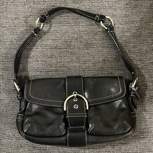 Leather Coach Shoulder purse